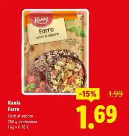 Lidl Kania Farro offerta