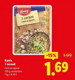 Lidl Kania 7 cereali offerta
