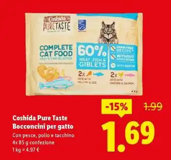 Coshida Pure Taste Bocconcini per gatto