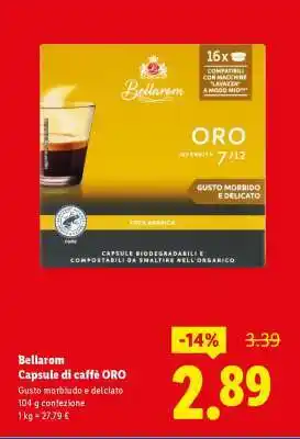 Bellarom Capsule di caffè ORO