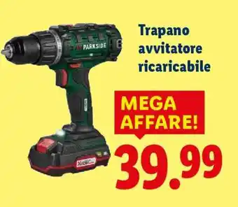 Trapano avvitatore ricaricabile