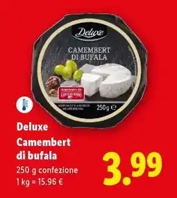 Lidl Deluxe Camembert di bufala offerta