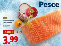 Lidl Gastronomia di Mare Filetto di salmone offerta