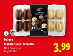 Lidl Deluxe Macarons al cioccolato offerta