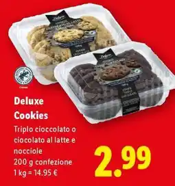 Lidl Deluxe Cookies offerta