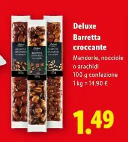Lidl Deluxe Barretta croccante offerta