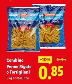 Lidl Combino Penne Rigate o Tortiglioni offerta