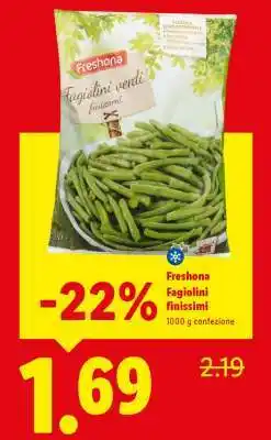 Lidl Freshona Fagiolini finissimi offerta