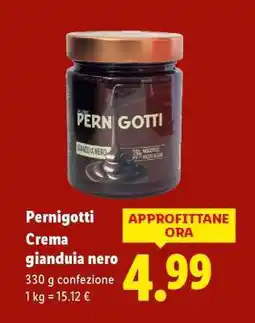 Lidl Pernigotti Crema Gianduia Nero offerta