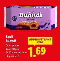 Lidl BAULI Buondì offerta