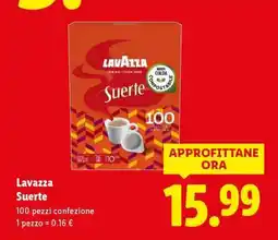 Lidl Lavazza Suerte offerta