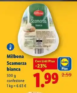 Lidl Milbona Scamorza Bianca offerta