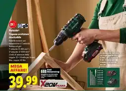 Lidl PARKSIDE Trapano avvitatore ricaricabile offerta