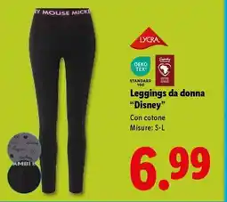 Lidl Leggings da donna 'Disney' offerta