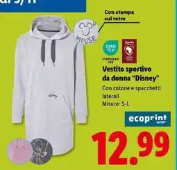 Lidl Vestito sportivo da donna 'Disney' offerta