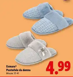 Lidl Esmara Pantofole da donna offerta