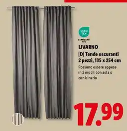 Lidl LIVARNO offerta