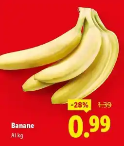 Lidl Banane offerta
