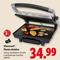 Lidl Silvercrest Piastra elettrica offerta