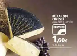 Coop BELLA LODI CHEESTÀ offerta