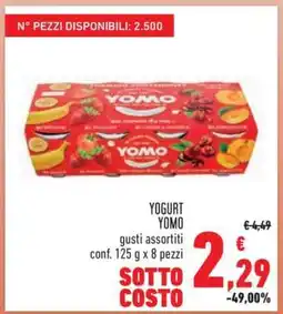 Conad Yogurt Yomo offerta