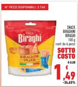 Conad SNACK BIRAGHINI BIRAGHI offerta