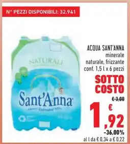 Conad ACQUA SANT'ANNA offerta