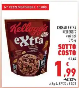 Conad Cereali Extra Kellogg's offerta
