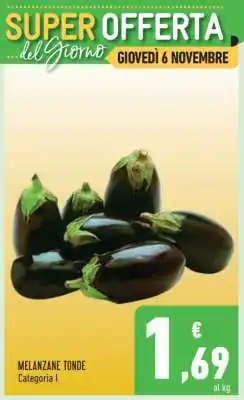 Conad Melanzane Tonde offerta