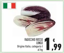 Conad RADICCHIO ROSSO LUNGO offerta