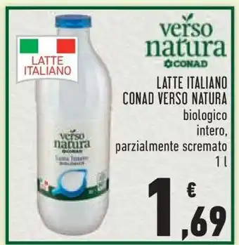 Conad Latte Italiano Conad Verso Natura offerta