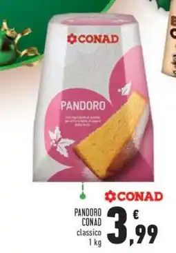Conad PANDORO CONAD classico 1 kg offerta