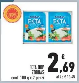 Conad FETA DOP ZORBAS offerta