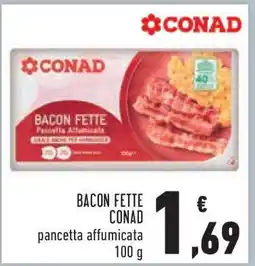 Conad BACON FETTE CONAD offerta