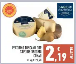Conad PECORINO TOSCANO DOP offerta