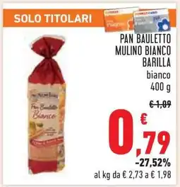Conad PAN BAULETTO MULINO BIANCO BARILLA offerta