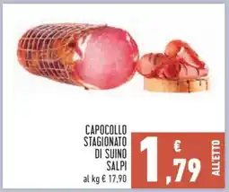 Conad Capocollo stagionato di suino Salpi offerta