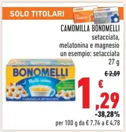 Conad Camomilla Bonomelli offerta