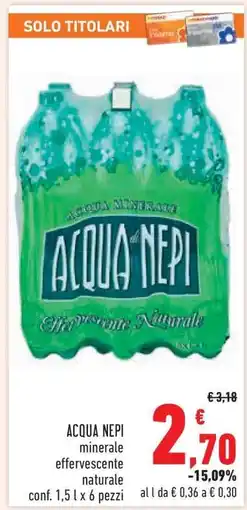 Conad ACQUA NEPI offerta