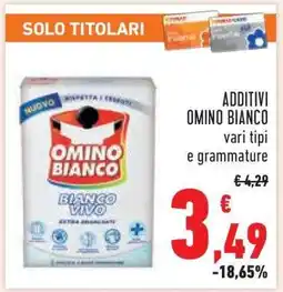 Conad OMINO BIANCO offerta