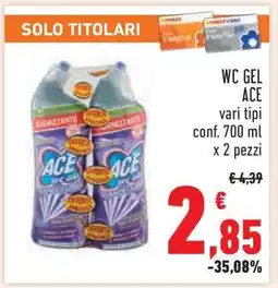Conad WC GEL ACE offerta