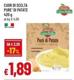 Famila CUOR DI SCELTA PURÉ DI PATATE offerta