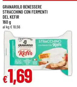 Famila GRANAROLO BENESSERE STRACCHINO CON FERMENTI DEL KEFIR offerta