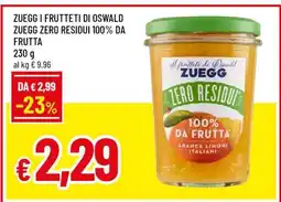 Famila ZUEGG I FRUTTETI DI OSWALD ZUEGG ZERO RESIDUI 100% DA FRUTTA offerta