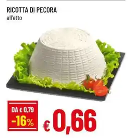 Famila RICOTTA DI PECORA offerta