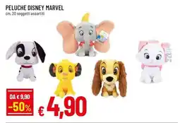 Famila PELUCHE DISNEY/ MARVEL offerta