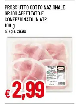 Famila PROSCIUTTO COTTO NAZIONALE offerta