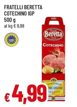 Famila FRATELLI BERETTA COTECHINO IGP offerta