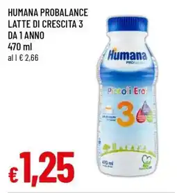 Famila Humana Probalance Latte di Crescita 3 offerta