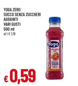 Famila YOGA ZERO SUCCO SENZA ZUCCHERI AGGIUNTI VARI GUSTI offerta